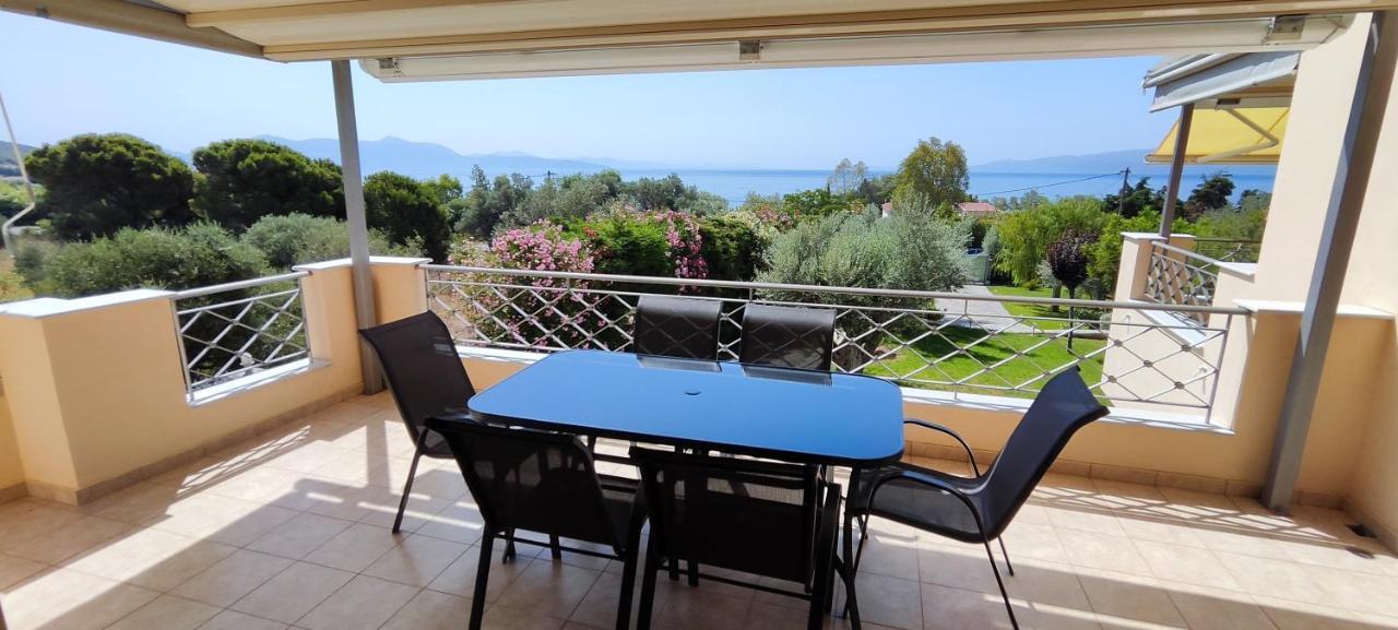 אמרינתוס Seaside Villa Andronikos מראה חיצוני תמונה